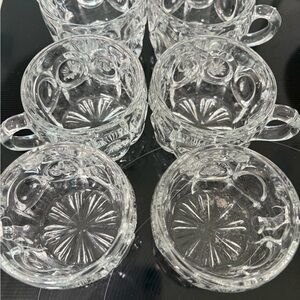 Elegant Glass Tea Cup Set